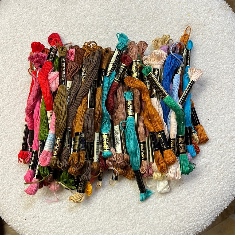 NWOT DMC Mouline bulk embroidery